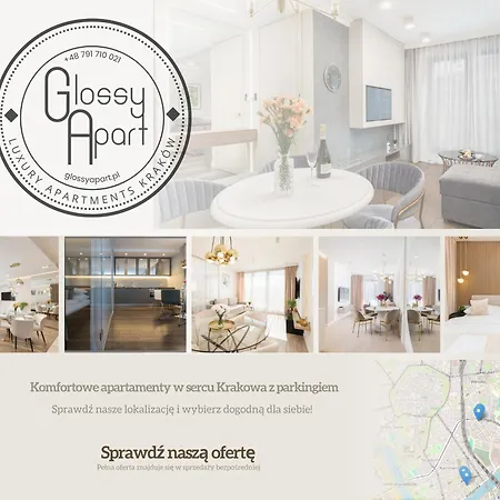 Lägenhet Glossy W19 Kraków